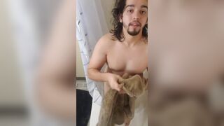 Big cock twink caught in shower feat buttercuppp - 15 image