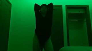 Black leotard dance video - 3 image