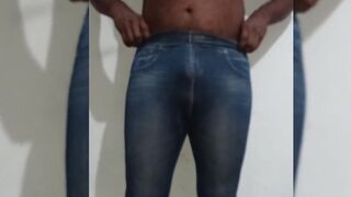 Sri lankan boy having fun - crossdresser - tight jeans - 7 image
