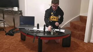 Locking my ass plug week 1 The start of PLUGTOBER 2021