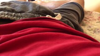 Italian Guy Jerks off in his Stepsisters Bedroom - 2 image