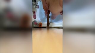 Daily anal dildo Sissy Workout