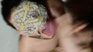 Big uncut cock shooting a huge cumshot at inexperienced boys mouth - 13 image