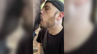 Gregory Howard Hepburn Sucks Black Cock - 4 image