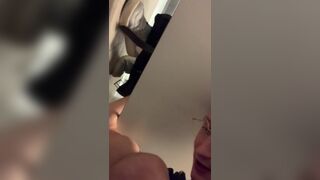 Playing with a Random Guy in an Understall Restroom! - 4 image