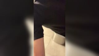 Playing with a Random Guy in an Understall Restroom! - 5 image