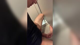 Playing with a Random Guy in an Understall Restroom! - 7 image