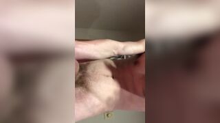 Double Throbbing Cumshot and Eating it all - 15 image