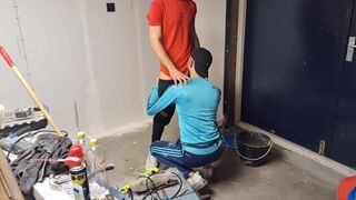 Finally Fucked my co Worker Bareback during Construction Work - 10 image