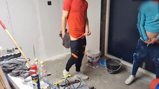 Finally Fucked my co Worker Bareback during Construction Work - 15 image