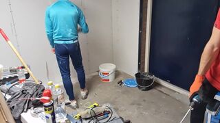 Finally Fucked my co Worker Bareback during Construction Work - 3 image