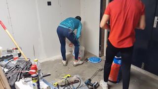 Finally Fucked my co Worker Bareback during Construction Work - 4 image