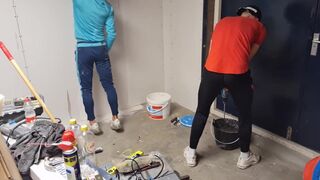 Finally Fucked my co Worker Bareback during Construction Work - 6 image