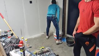 Finally Fucked my co Worker Bareback during Construction Work - 7 image