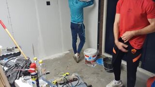 Finally Fucked my co Worker Bareback during Construction Work - 8 image