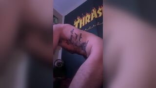 Curious straight amateur tattooed guy gets bent over - 15 image