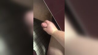 Cruising under the Stall Cumshot, Hot College Stud - 3 image