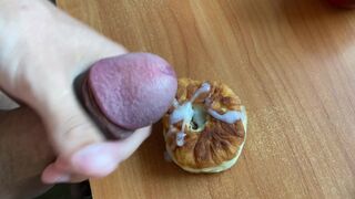 Student Jerks off again and Adds Cum to Food to Eat - 1 image