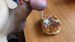 Student Jerks off again and Adds Cum to Food to Eat - 14 image