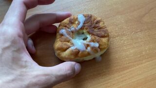 Student Jerks off again and Adds Cum to Food to Eat - 15 image