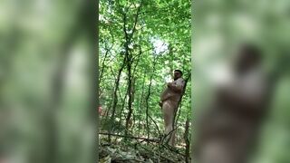 Jerk off near the Tram Tracks