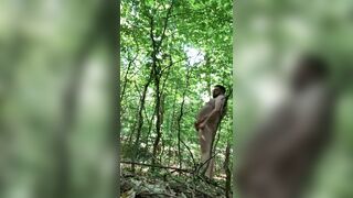 Jerk off near the Tram Tracks