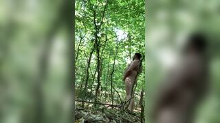 Jerk off near the Tram Tracks