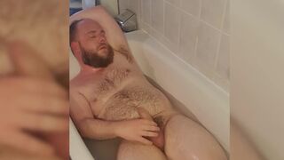 Sexy hairy games in the bathtub - 11 image