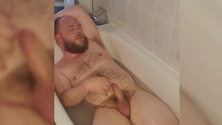 Sexy hairy games in the bathtub - 12 image