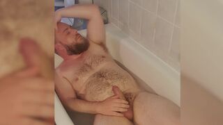 Sexy hairy games in the bathtub - 13 image