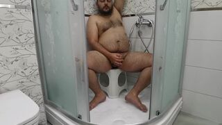 German Boy Washing showering masturbation - 13 image
