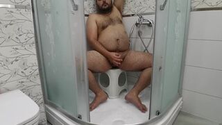 German Boy Washing showering masturbation - 15 image