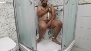 German Boy Washing showering masturbation - 9 image