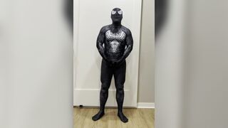 RubberVenom Jerk off with rubber toe sock - 2 image
