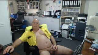 grandpa show on webcam - 2 image