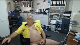 grandpa show on webcam - 3 image