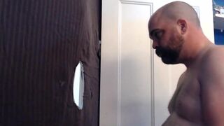 Uncut cub sucking and fucking uncut cub at gloryhole - 12 image