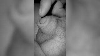 Micro Penis Soft to Hard-Hole Winking-Cum Squirting