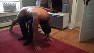 Straight Hairy Boy Gets Spanked and Humiliated