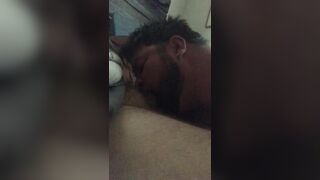 Brewster Bear doing what he does best - 3 image