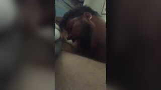 Brewster Bear doing what he does best - 5 image