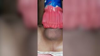 jerk off cumshot onahole