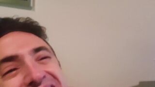 dom uses me like a cheap whore.. spitting & face fucking