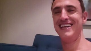 getting my face painted with cum after a good facefucking!