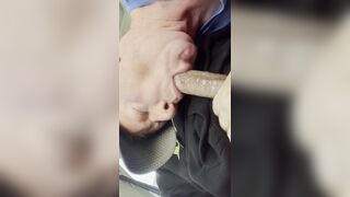 starved him for a week, he was feigning for my cum