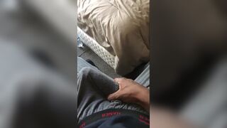 bbc stroking his cock and talking bitching until he comes - 3 image