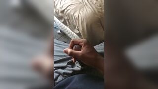 bbc stroking his cock and talking bitching until he comes - 4 image