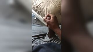 bbc stroking his cock and talking bitching until he comes - 6 image