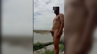 Bangladeshi boy masturbat naked walking Beach - 1 image
