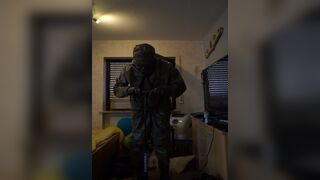 Bundeswehr Zodiak - breathing with air pump